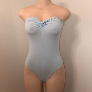 Sweetheart cut bodysuit